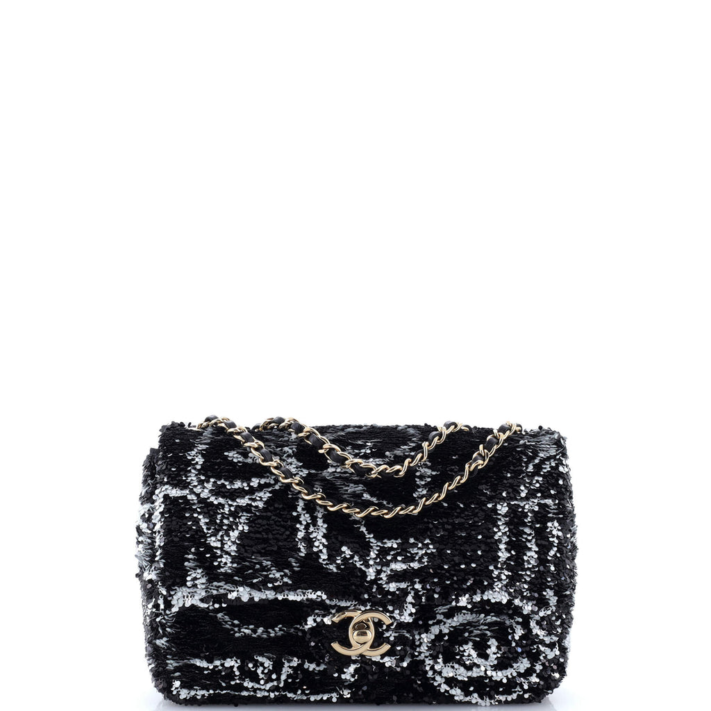 Lucky Symbols CC Flap Bag Sequins Mini