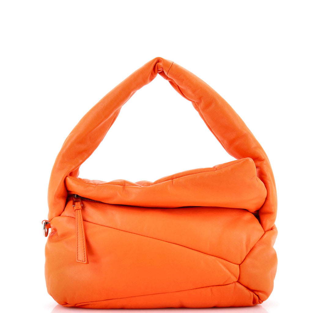 Puffer Puzzle Hobo Leather