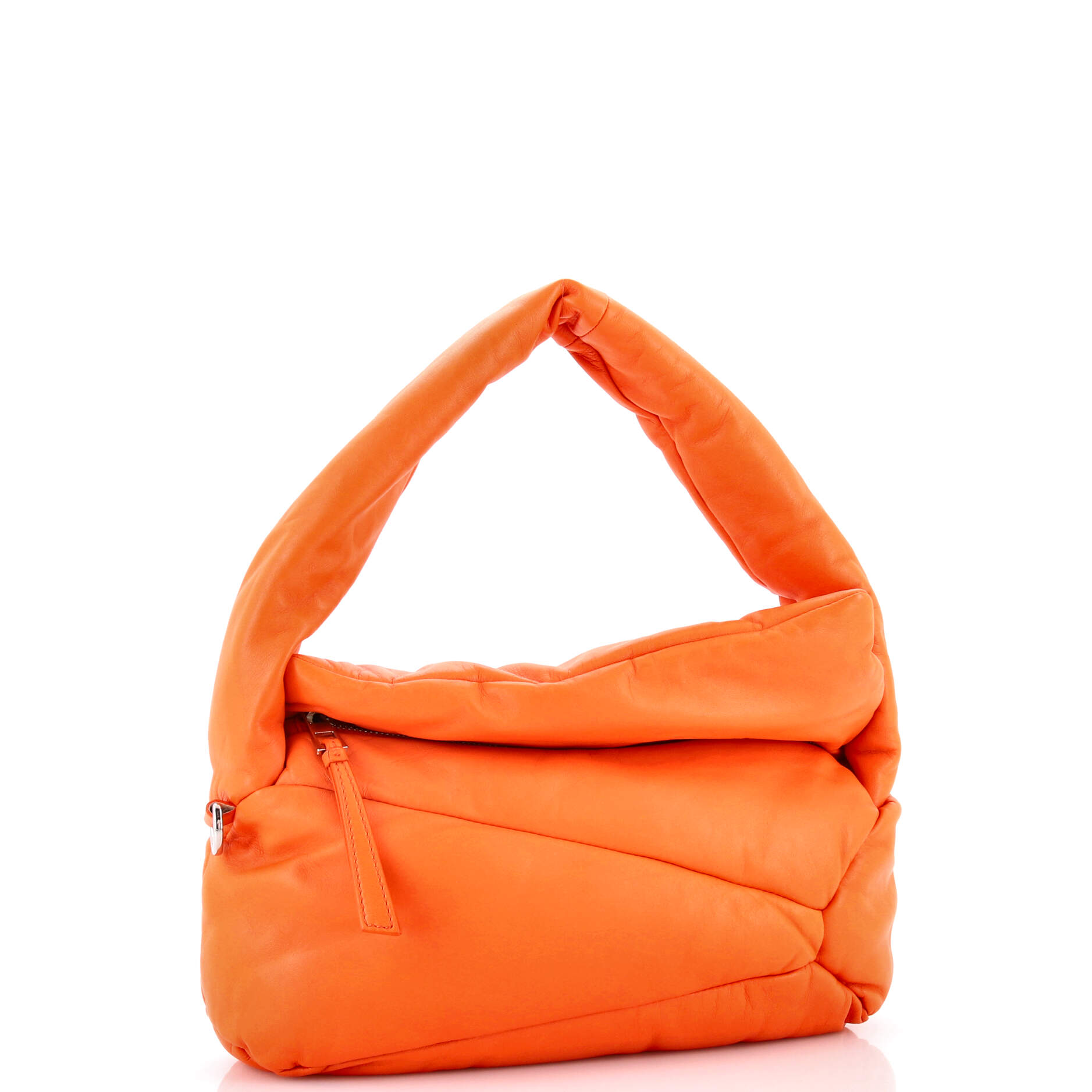 Puffer Puzzle Hobo Leather