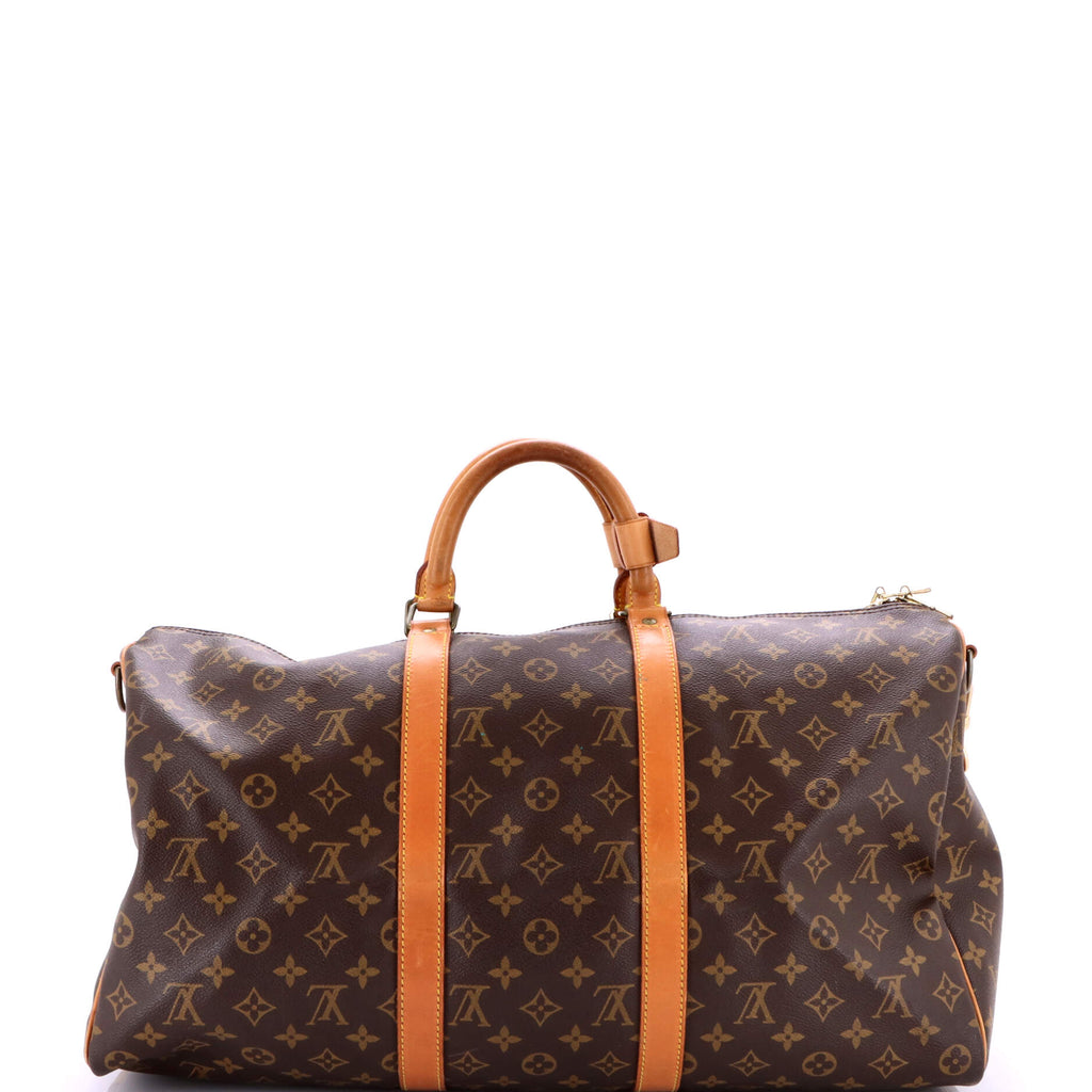 Keepall Bandouliere Bag Monogram Canvas 50