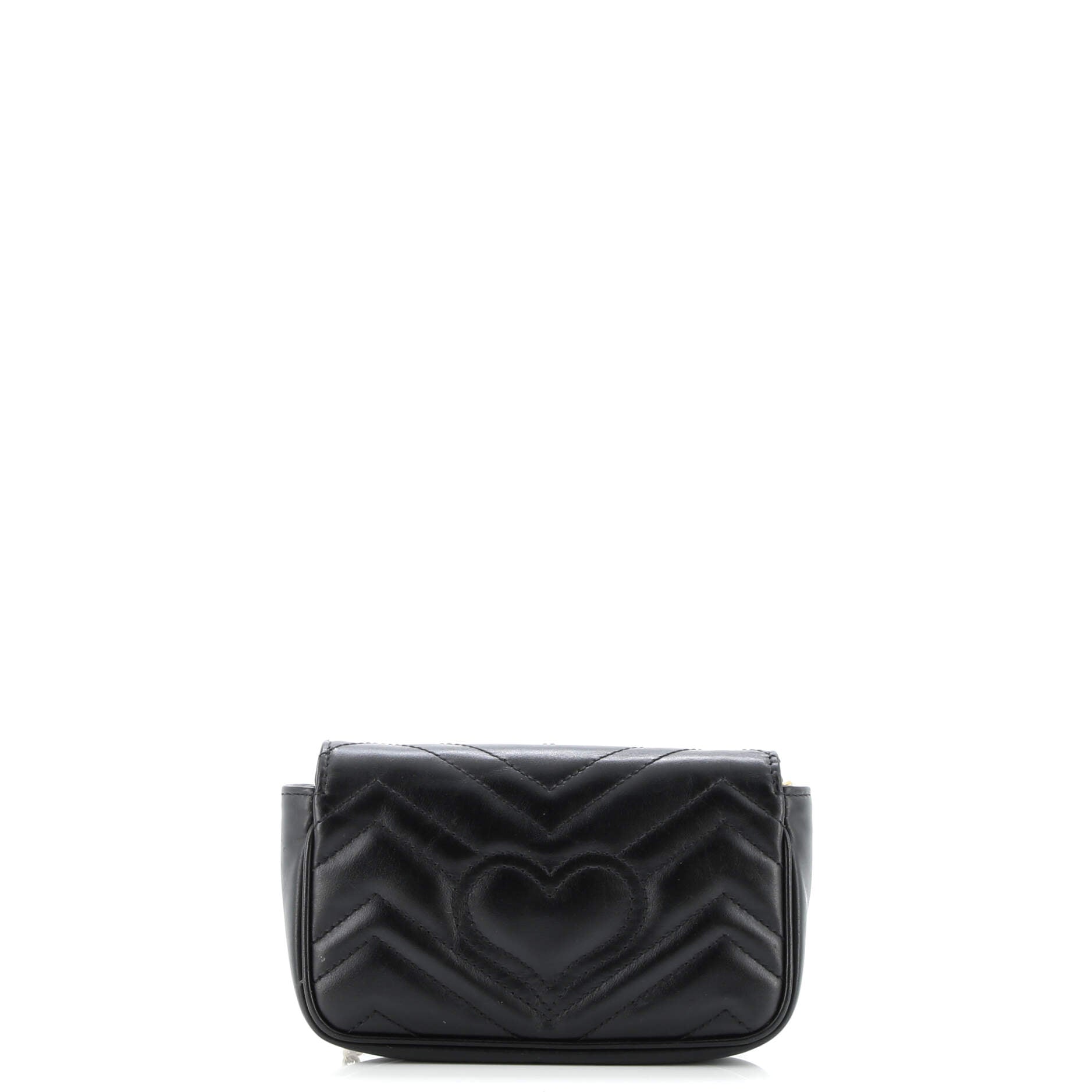GG Marmont Flap Bag Matelasse Leather Super Mini