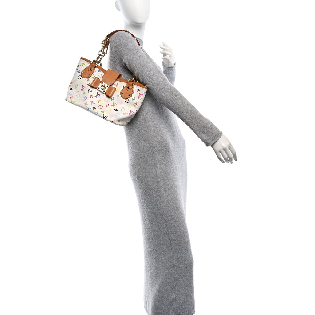 Monogram Multicolor Annie MM White
