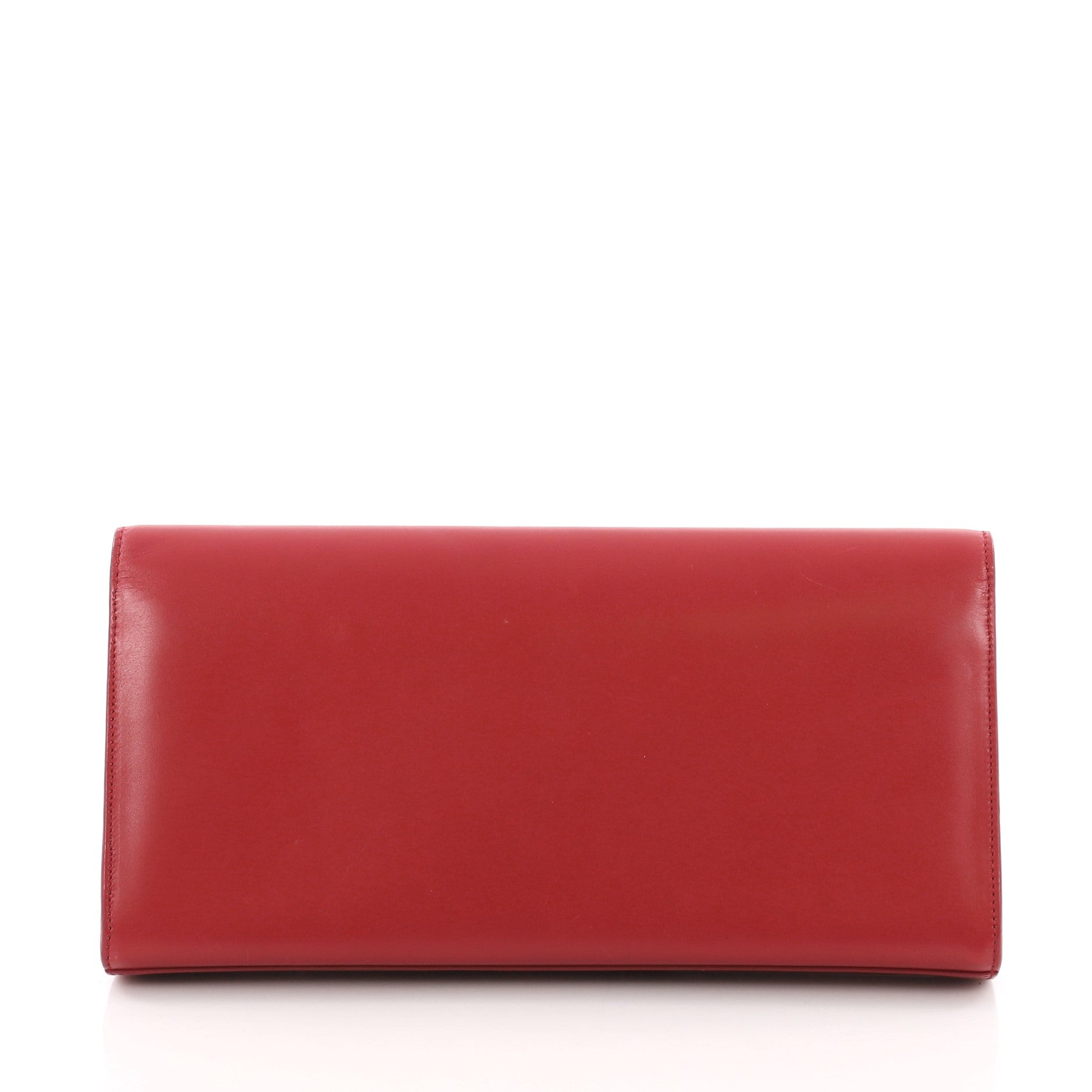 Classic Monogram Clutch Leather Long