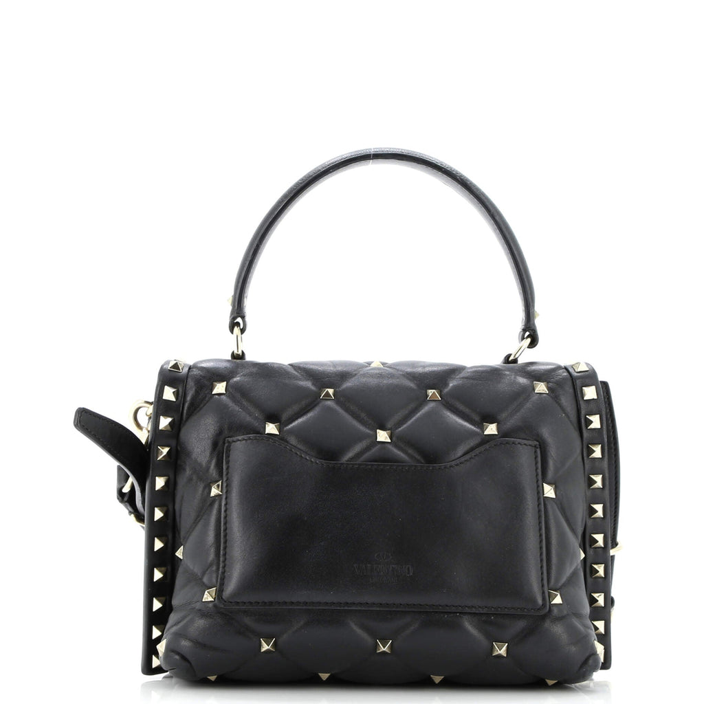 Candystud Top Handle Bag Leather Medium