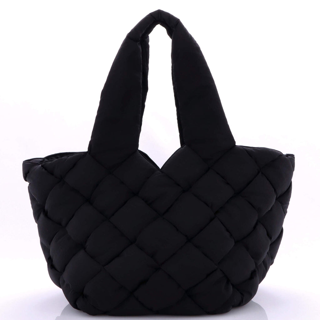 Cassette Paper Tote Intrecciato Nylon