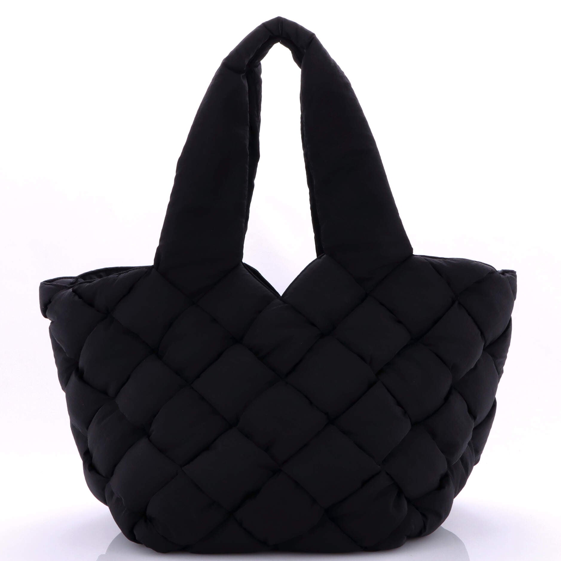 Cassette Paper Tote Intrecciato Nylon