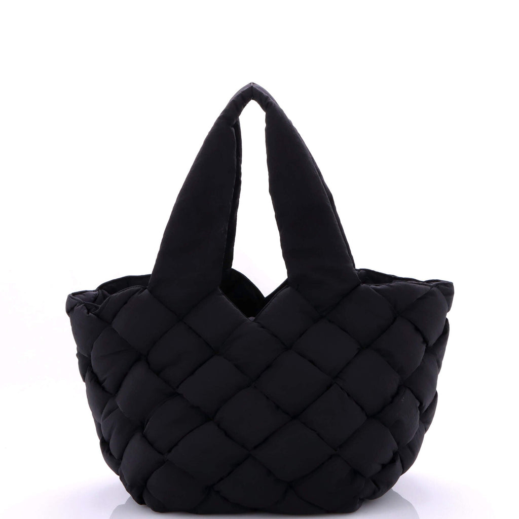 Cassette Paper Tote Intrecciato Nylon