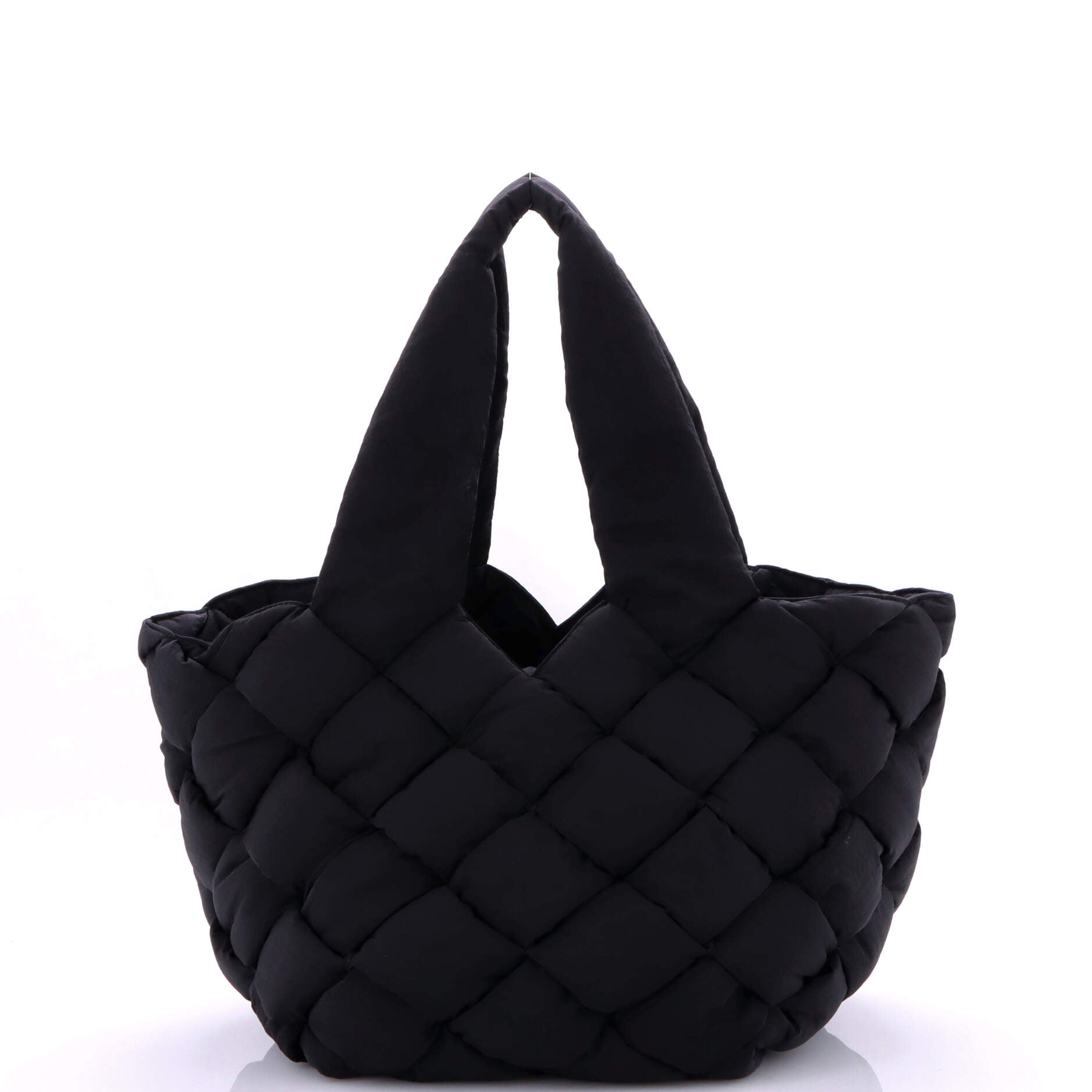 Cassette Paper Tote Intrecciato Nylon