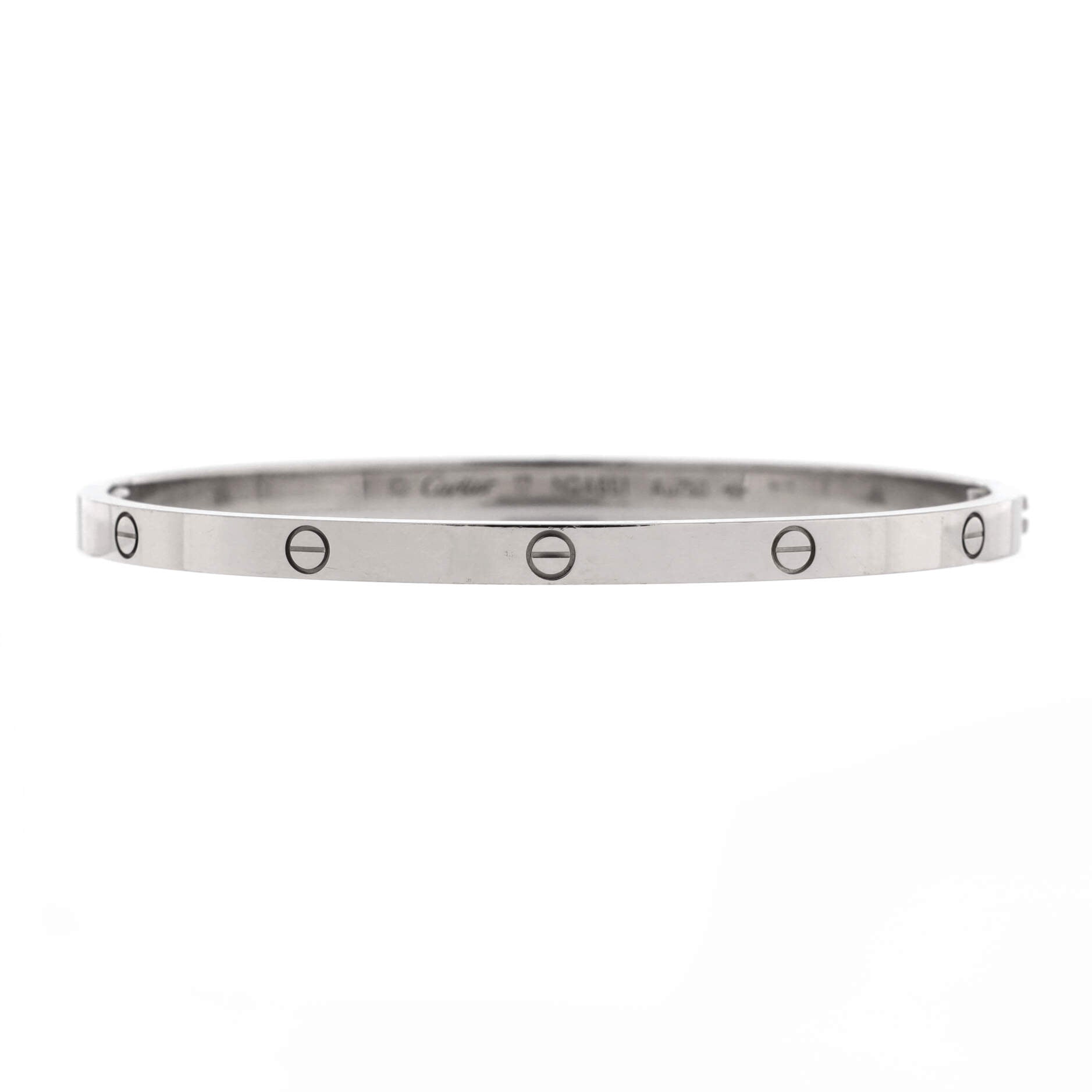 Love Bracelet 18K White Gold Small