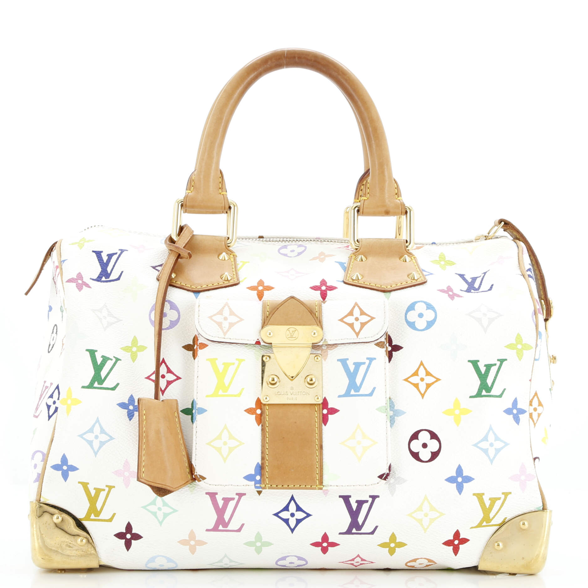 Speedy Handbag Monogram Multicolor 30