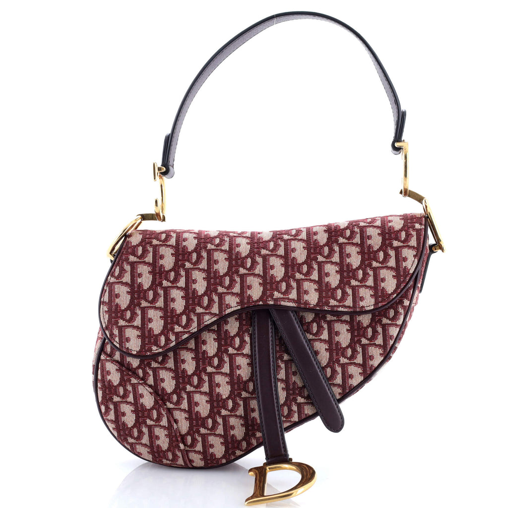 Saddle Handbag Oblique Canvas Medium