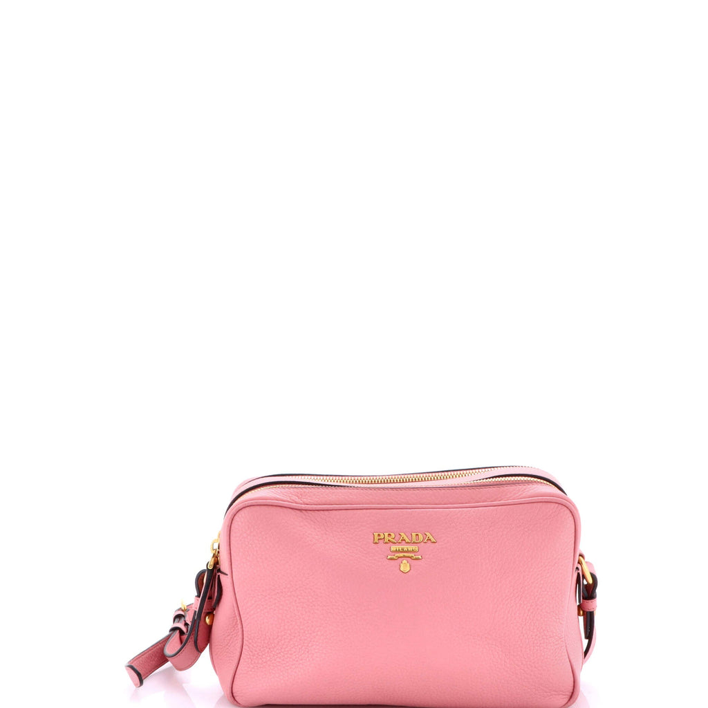 Double Zip Camera Bag Vitello Daino
