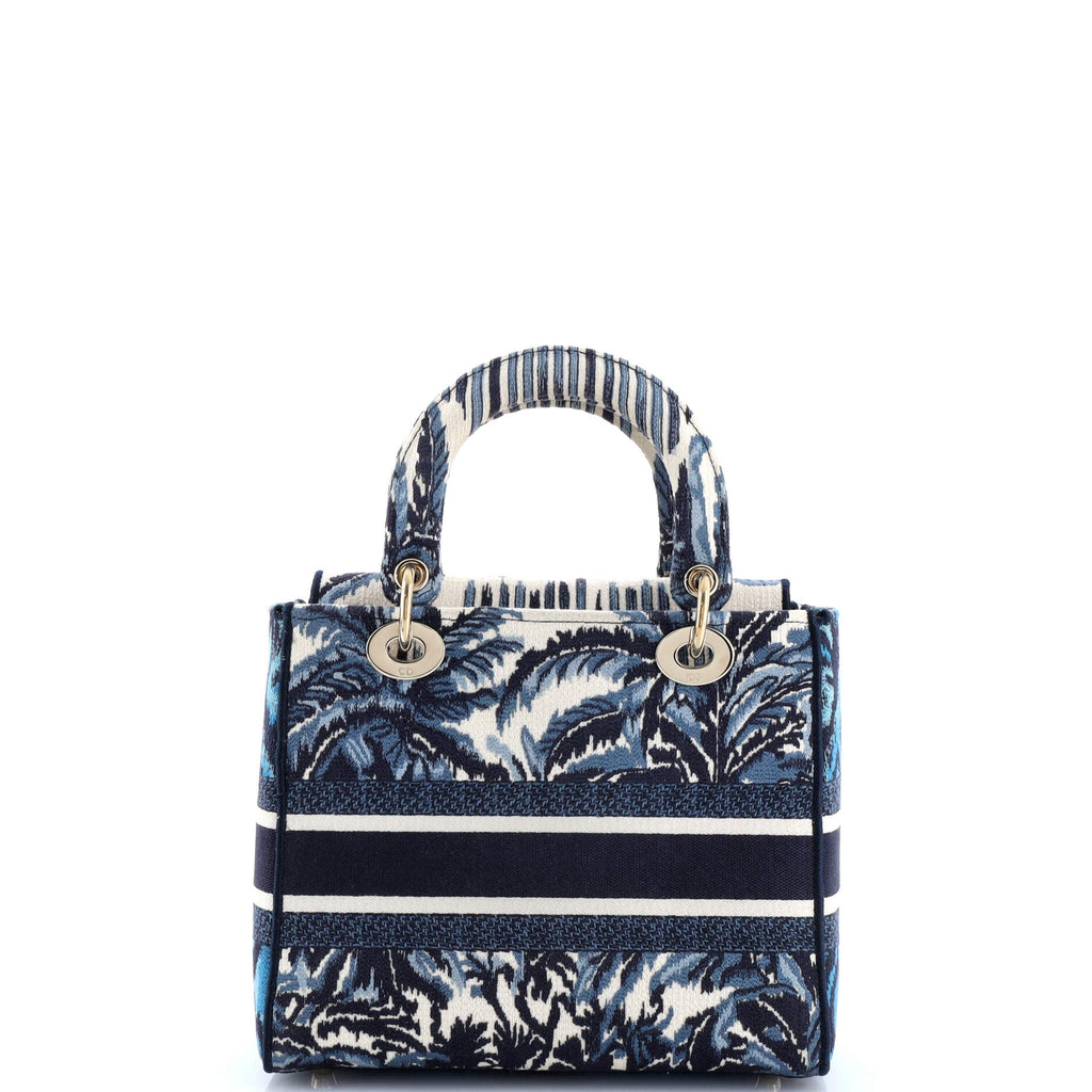 Toile de Jouy Lady D-Lite Bag Embroidered Canvas