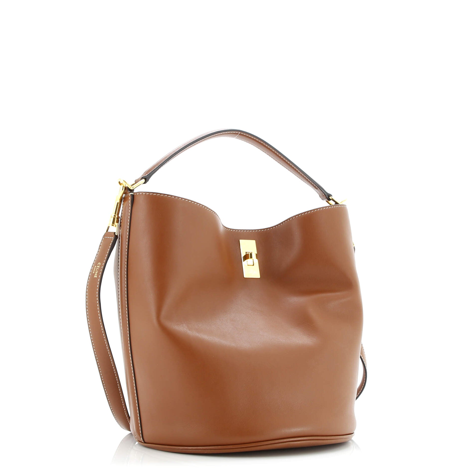 Bucket 16 Bag Leather