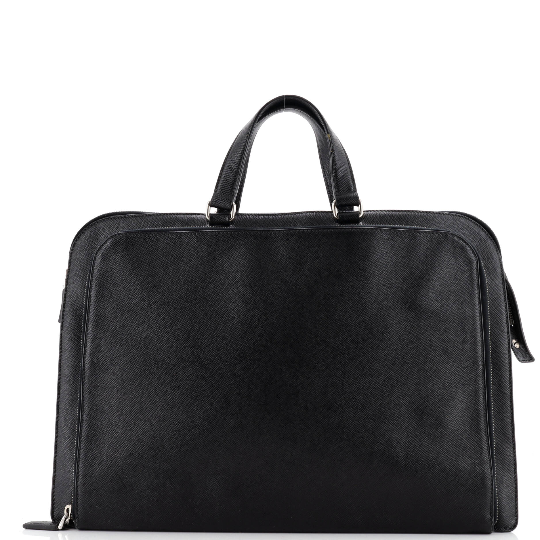 Travel Briefcase Saffiano Leather