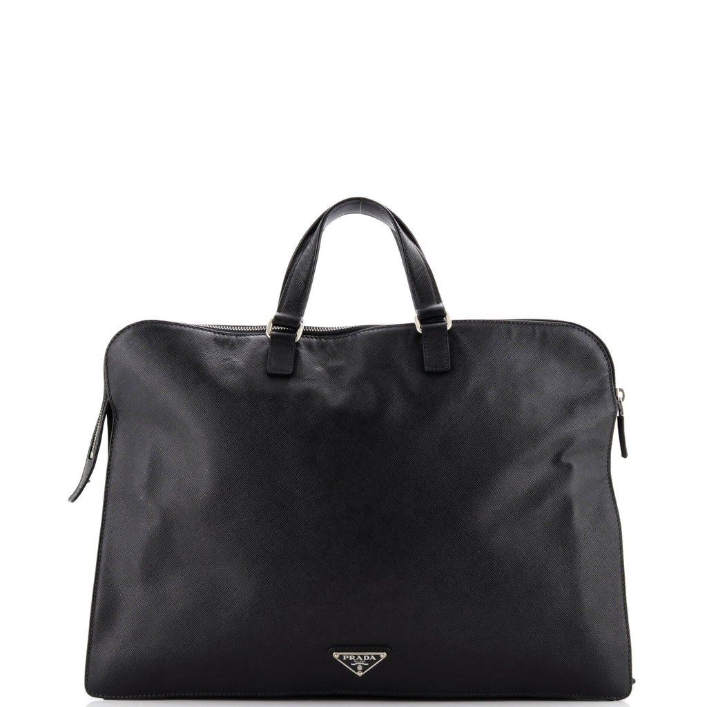 Travel Briefcase Saffiano Leather