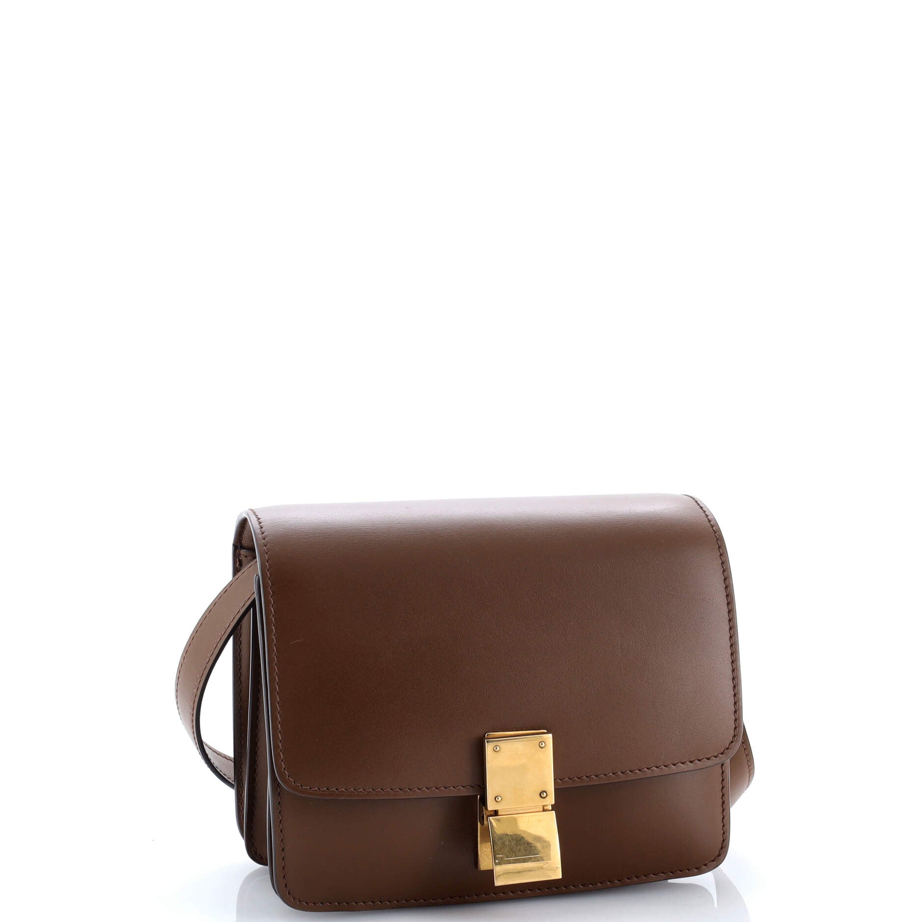 Classic Box Bag Smooth Leather Small