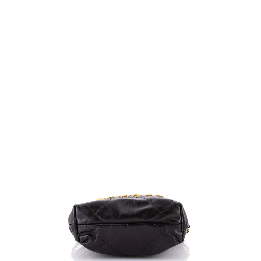 22 Chain Hobo Quilted Calfskin Mini