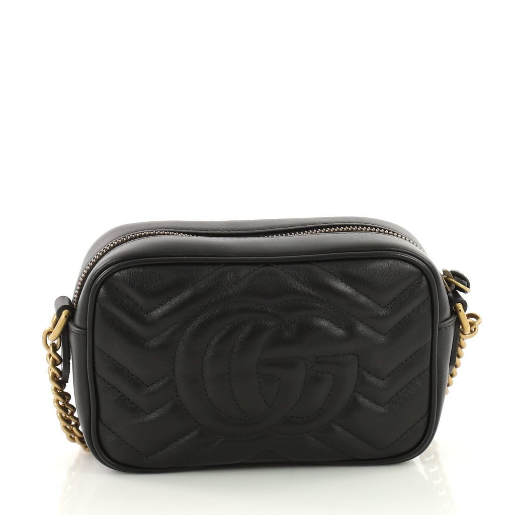 GG Marmont Shoulder Bag Matelasse Leather Mini