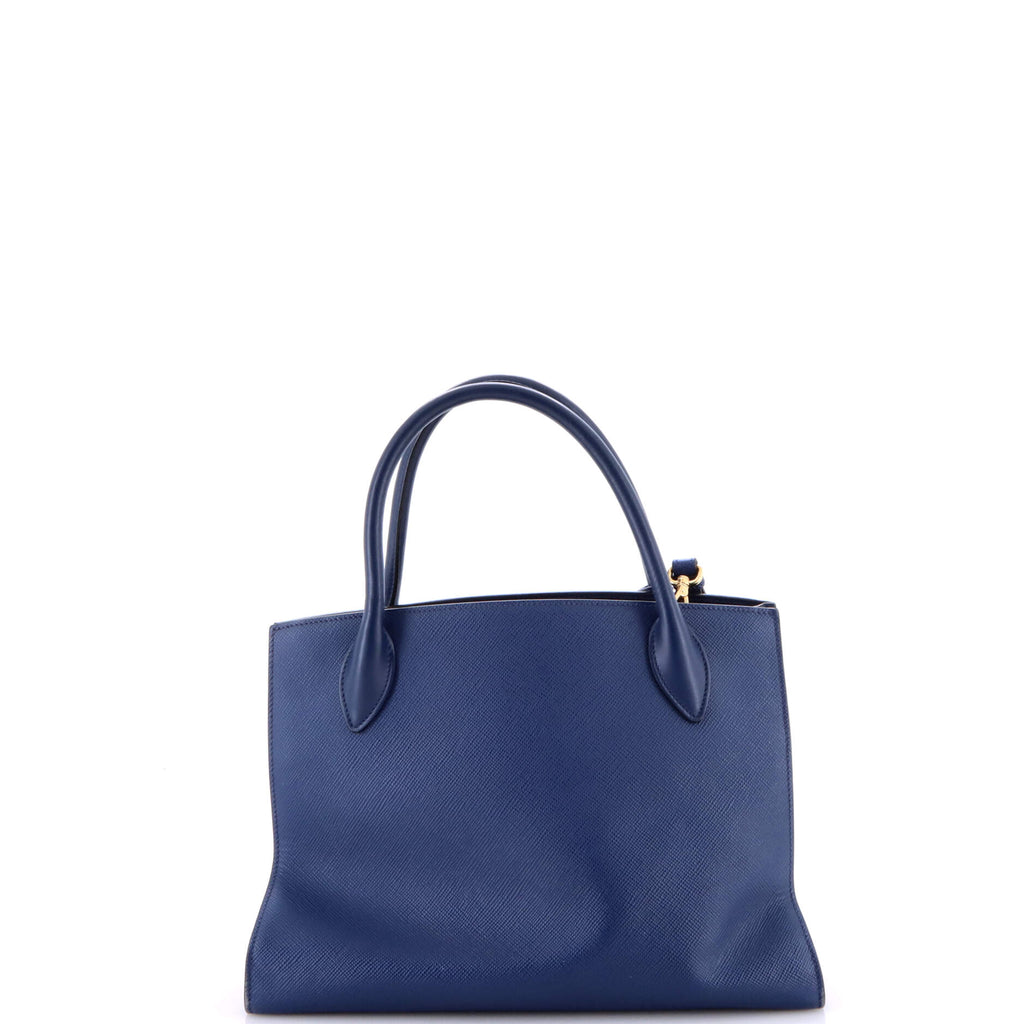 Monochrome Tote Saffiano with City Calf Medium