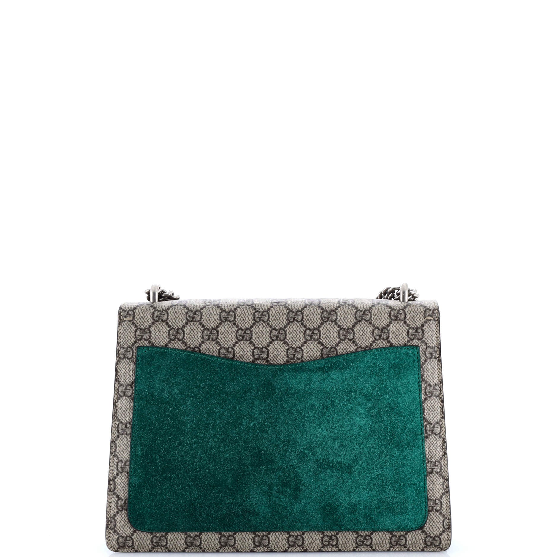 Dionysus Bag Embroidered GG Coated Canvas Medium