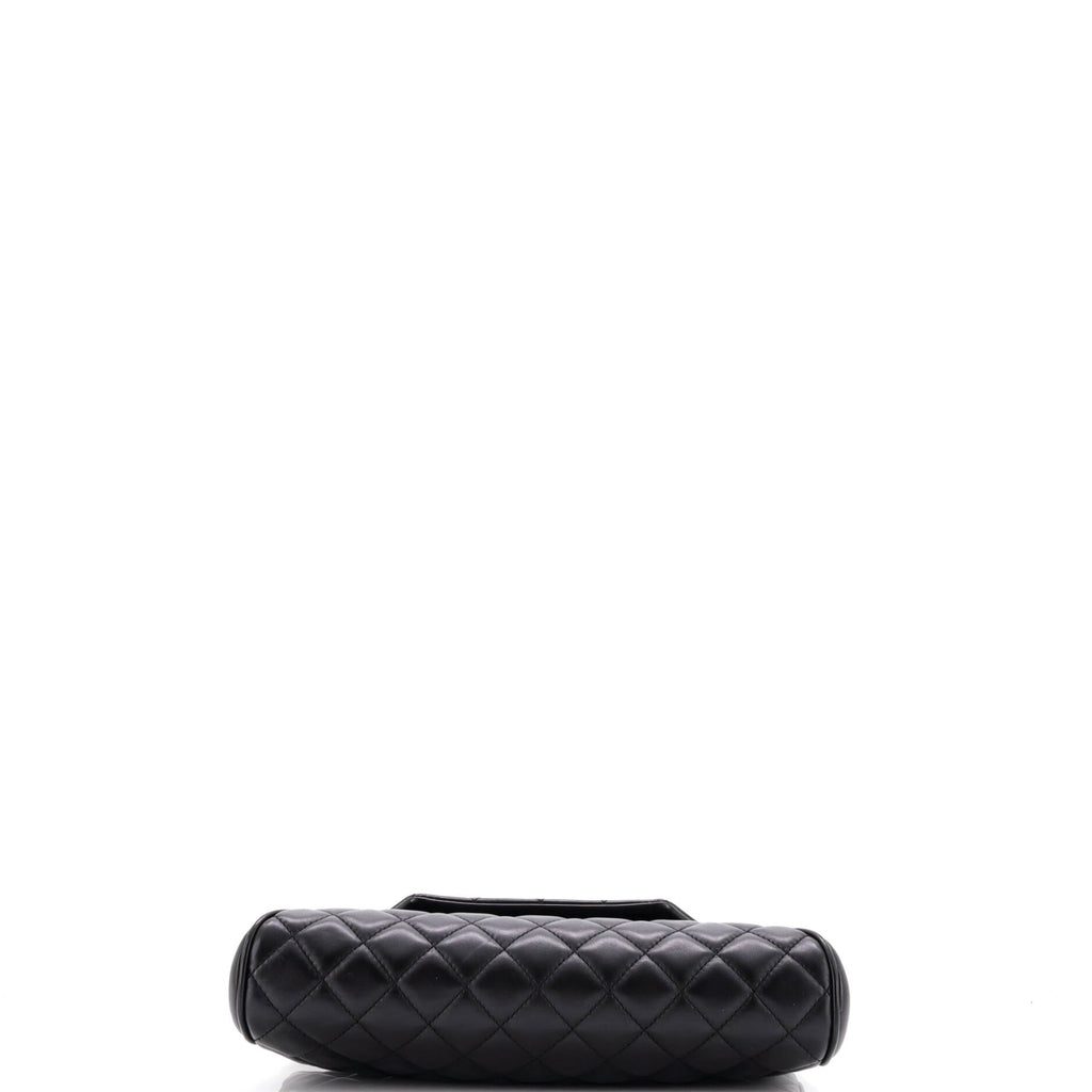 Fold Up Again Clutch Quilted Lambskin