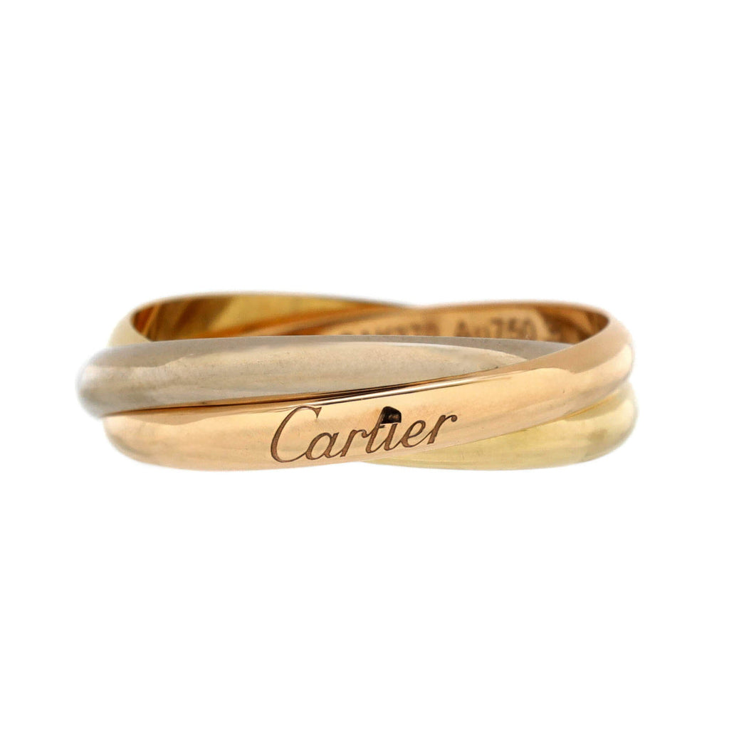 Trinity Ring 18K Tricolor Gold Small