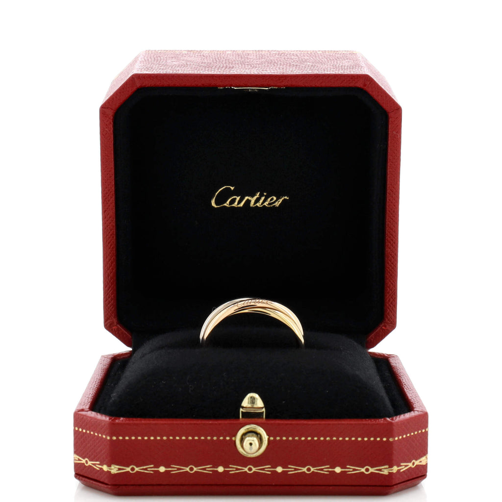 Trinity Ring 18K Tricolor Gold Small