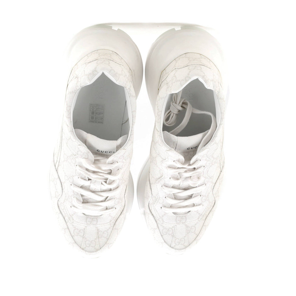 Rhyton Sneakers GG Coated Canvas