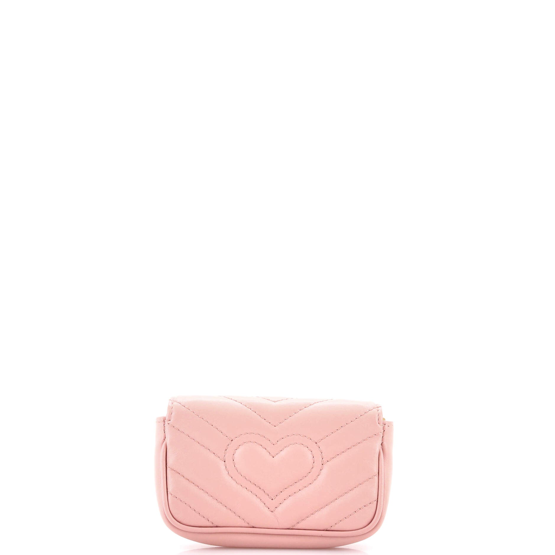 GG Marmont Coin Purse on Chain Matelasse Leather