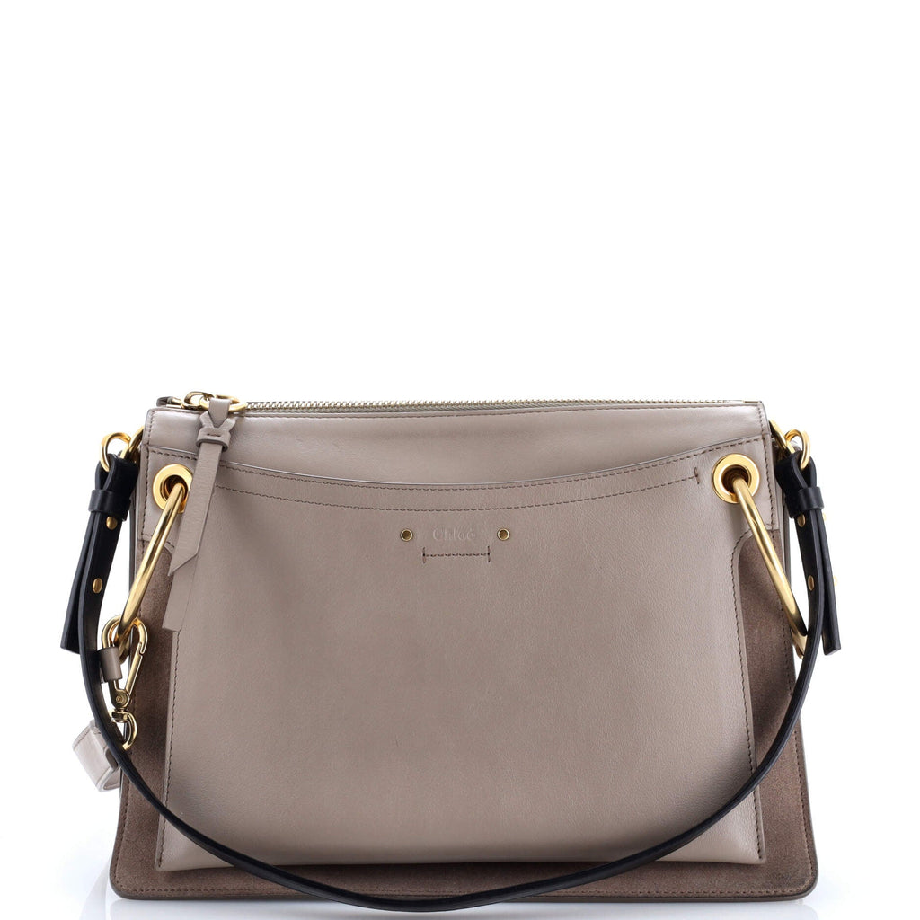 Roy Shoulder Bag Leather Medium
