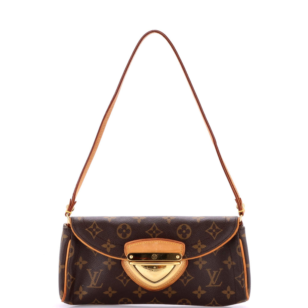 Beverly Clutch Monogram Canvas