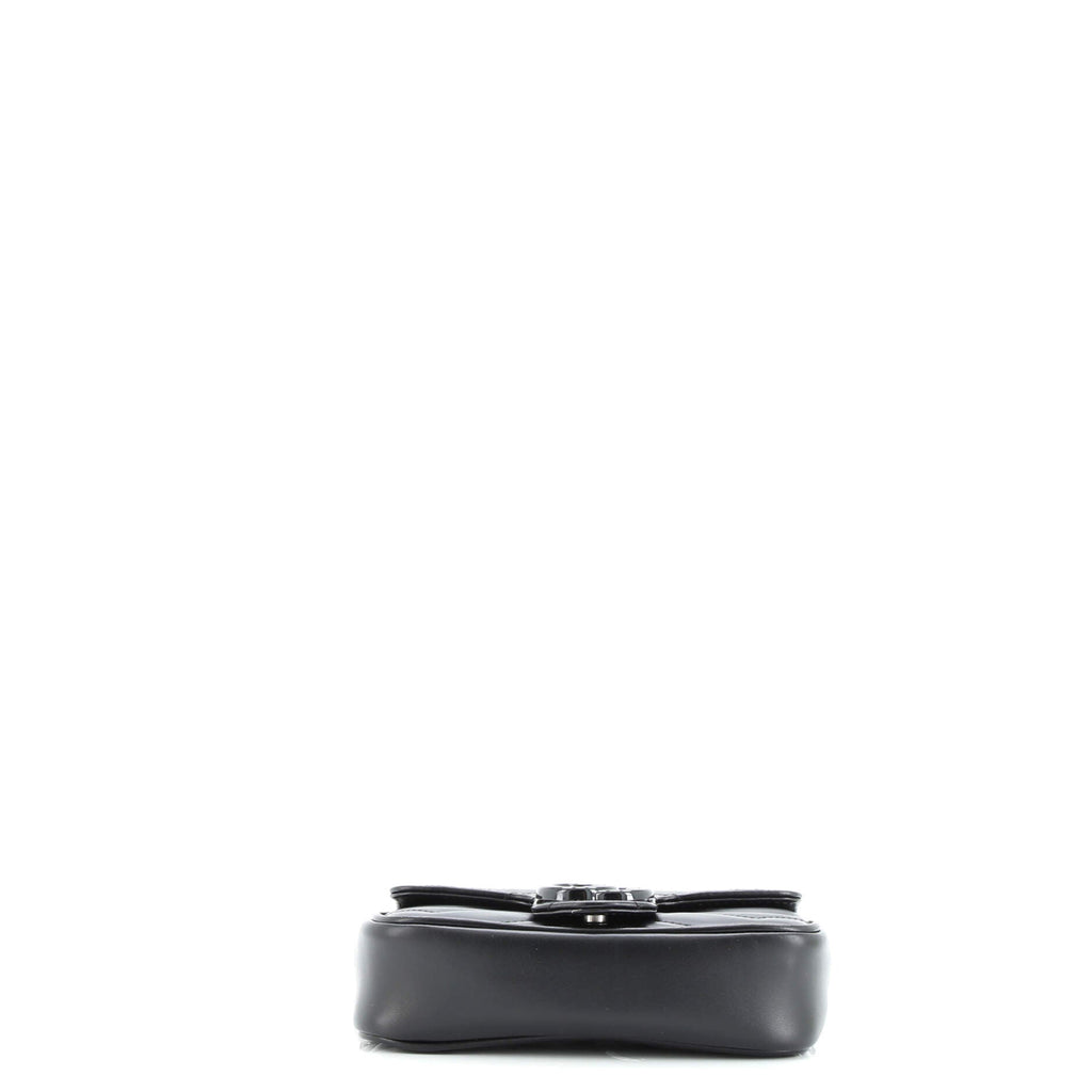 GG Marmont Flap Belt Bag Matelasse Leather