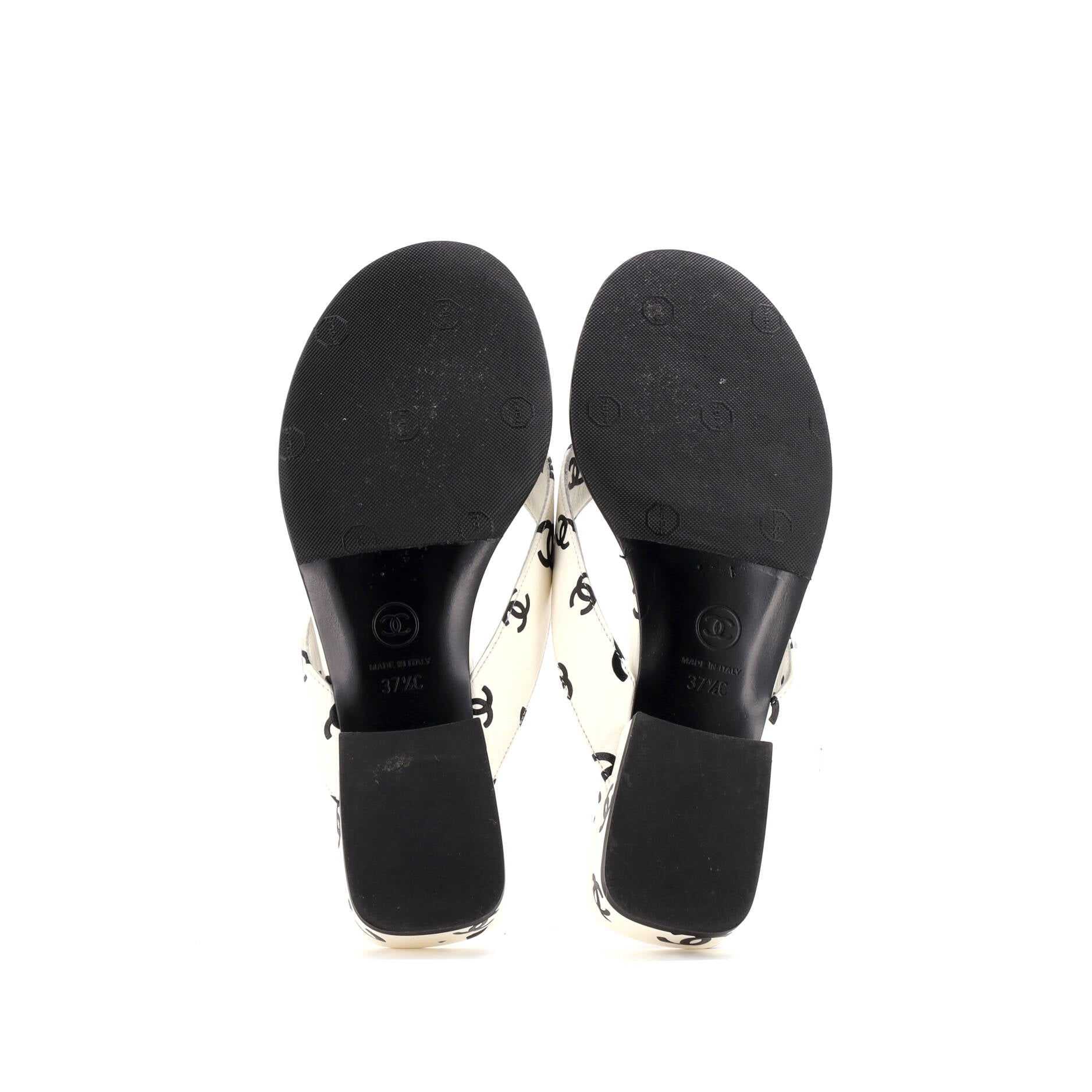 Women's CC Coco Beach Thong Sandals Printed Leather