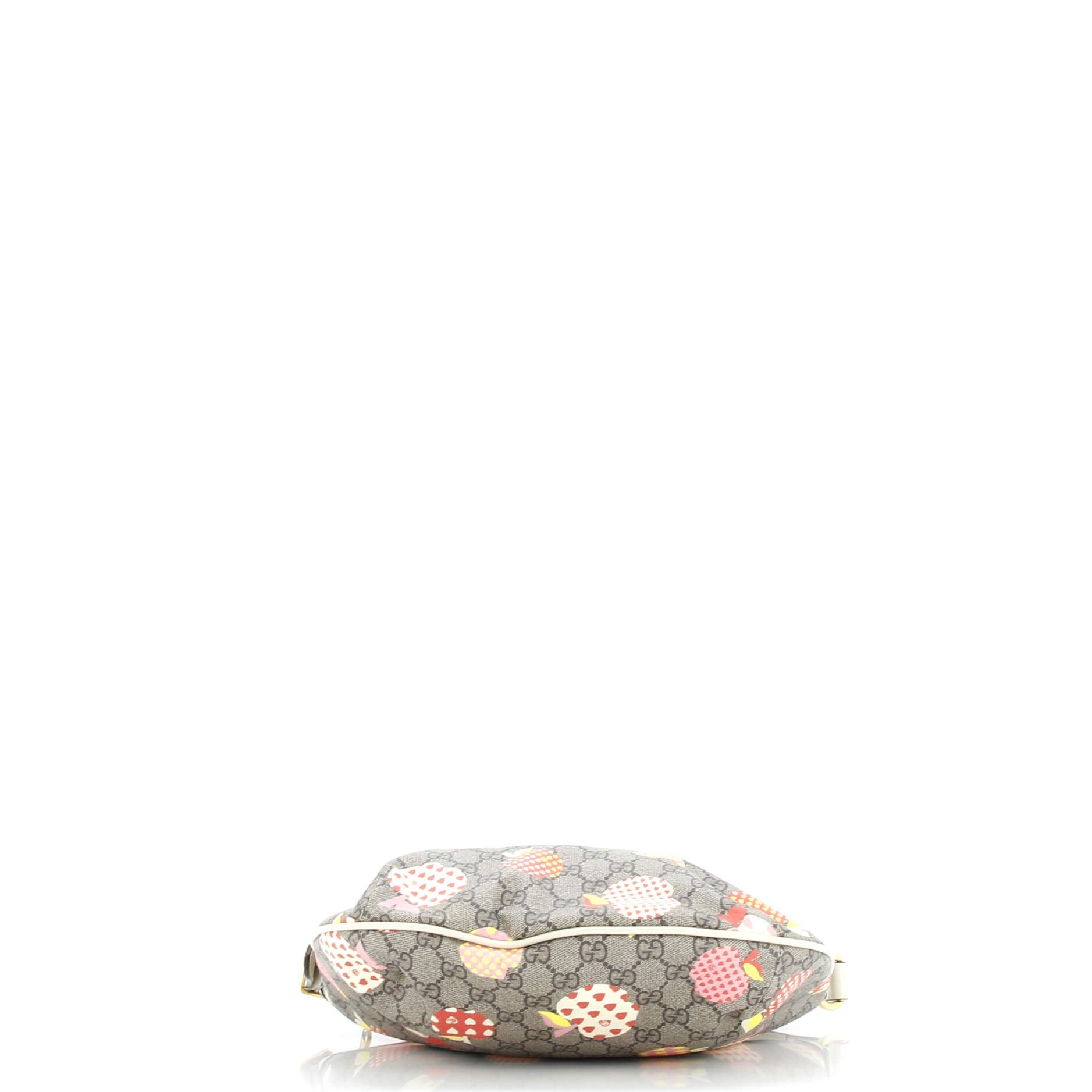 Ophidia Half Moon Hobo Printed GG Coated Canvas Small