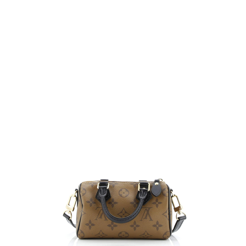 Speedy Bandouliere NM Bag Limited Edition Sun Yitian Reverse Monogram Canvas Nano
