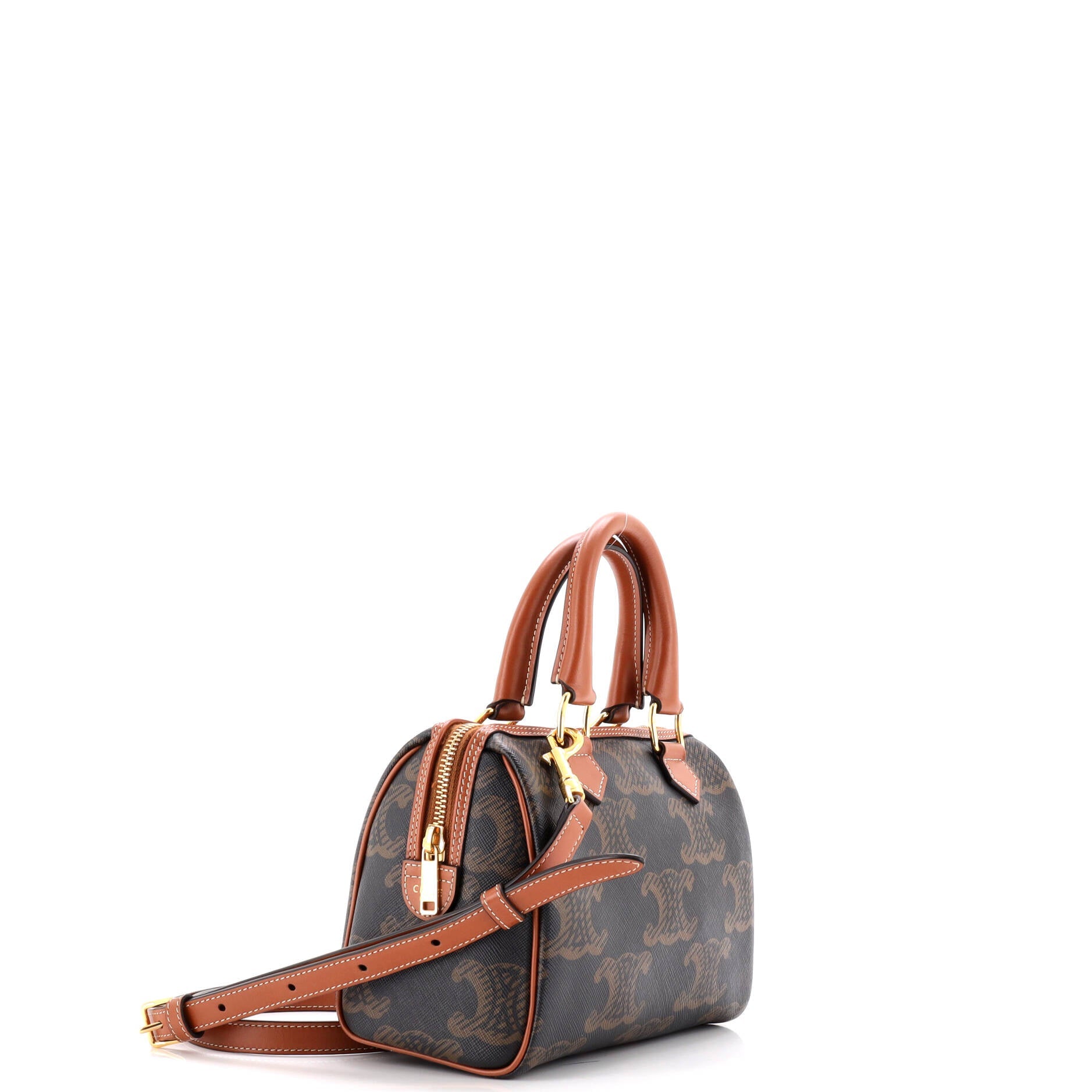 Boston Bag Triomphe XL Coated Canvas Small