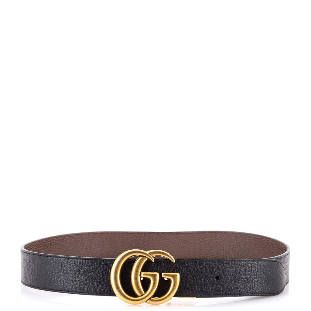 GG Marmont Reversible Belt Leather Wide