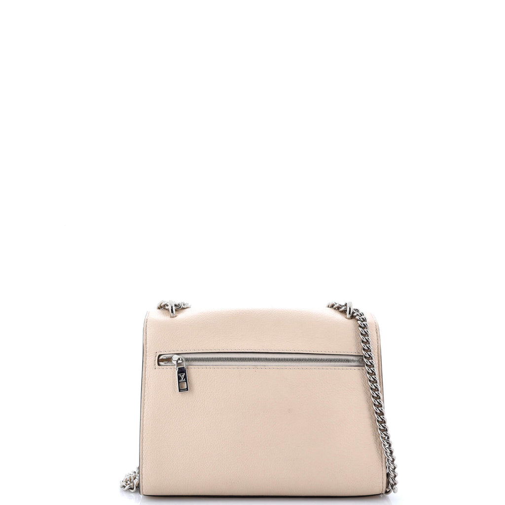 Mylockme Handbag Flower Embellished Leather BB
