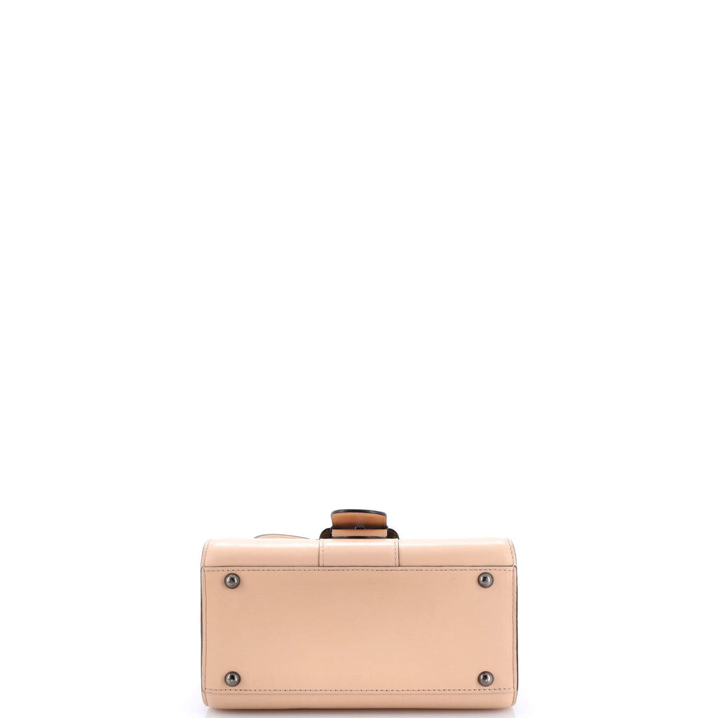 Brillant Top Handle Bag Leather Mini