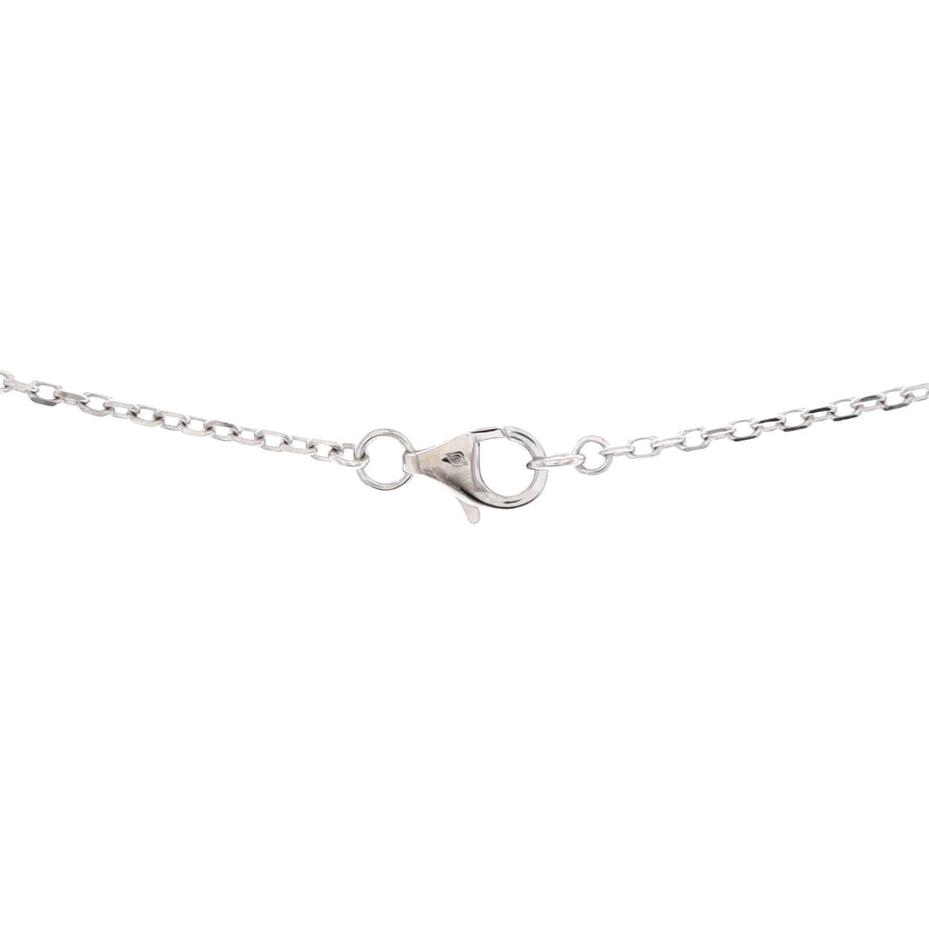 C Heart de Cartier Pendant Necklace 18K White Gold with Diamonds