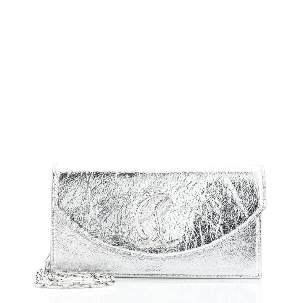 Loubi54 Chain Clutch Leather