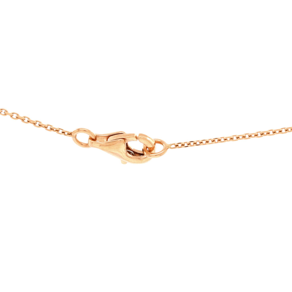 Extrait de Camellia Pendant Necklace 18K Beige Gold with Diamond