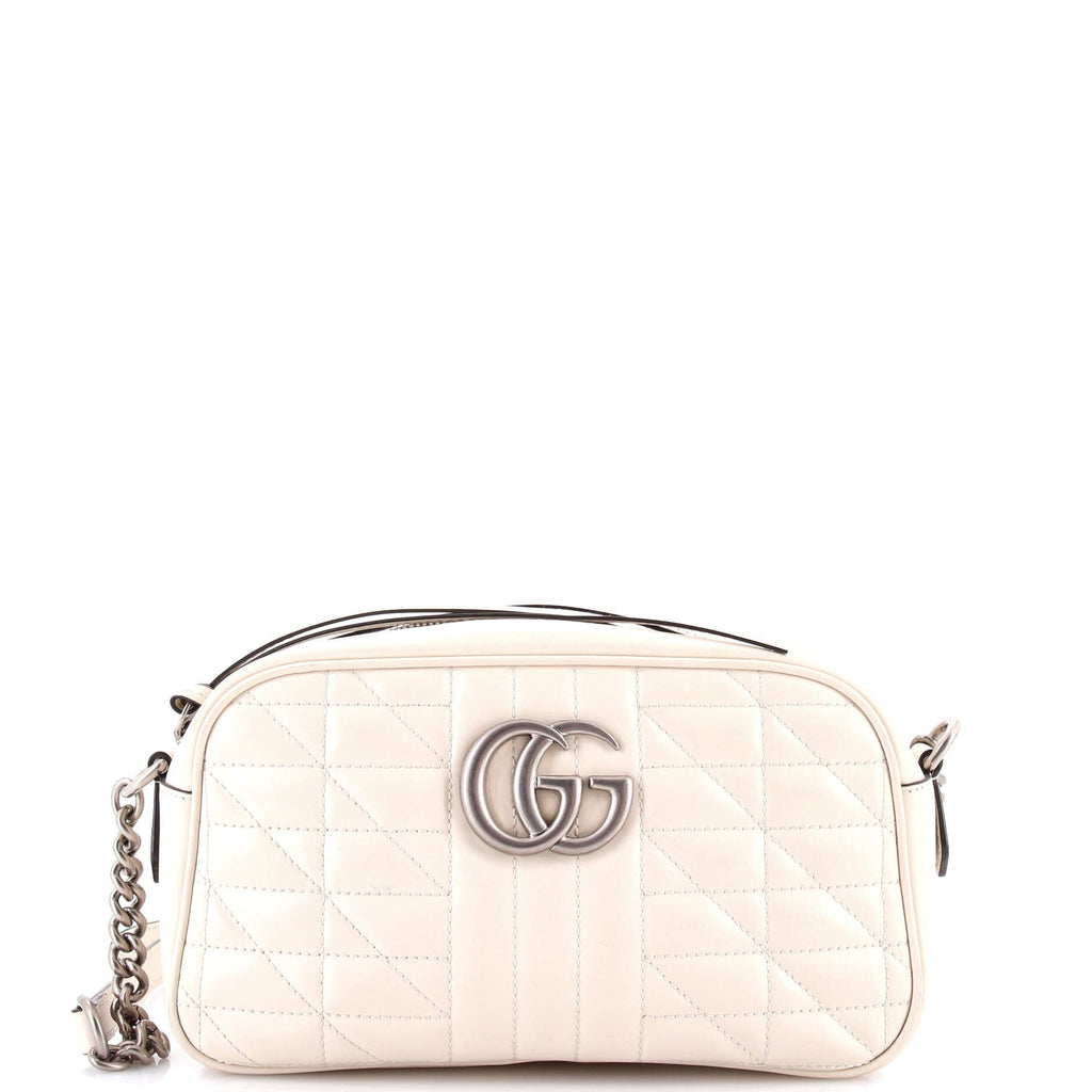 GG Marmont Shoulder Bag Mixed Matelasse Leather Small