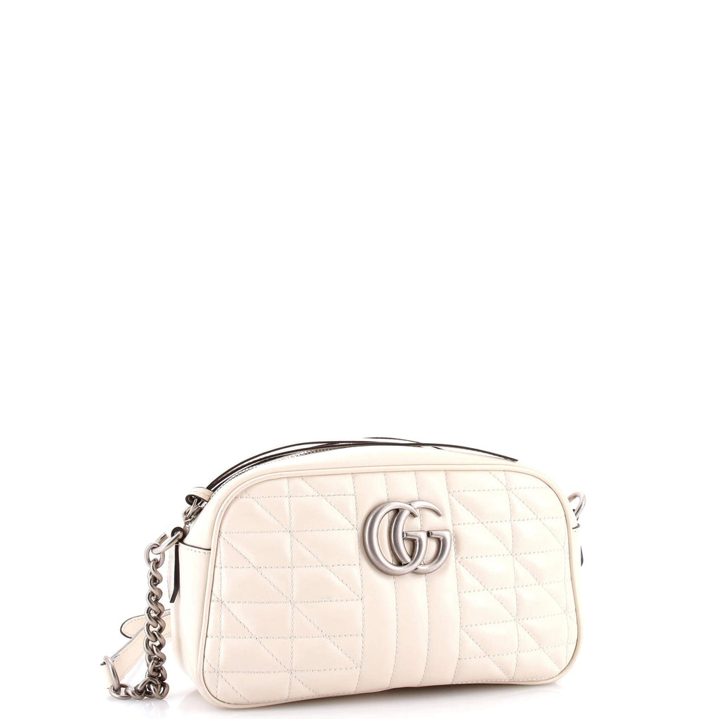 GG Marmont Shoulder Bag Mixed Matelasse Leather Small