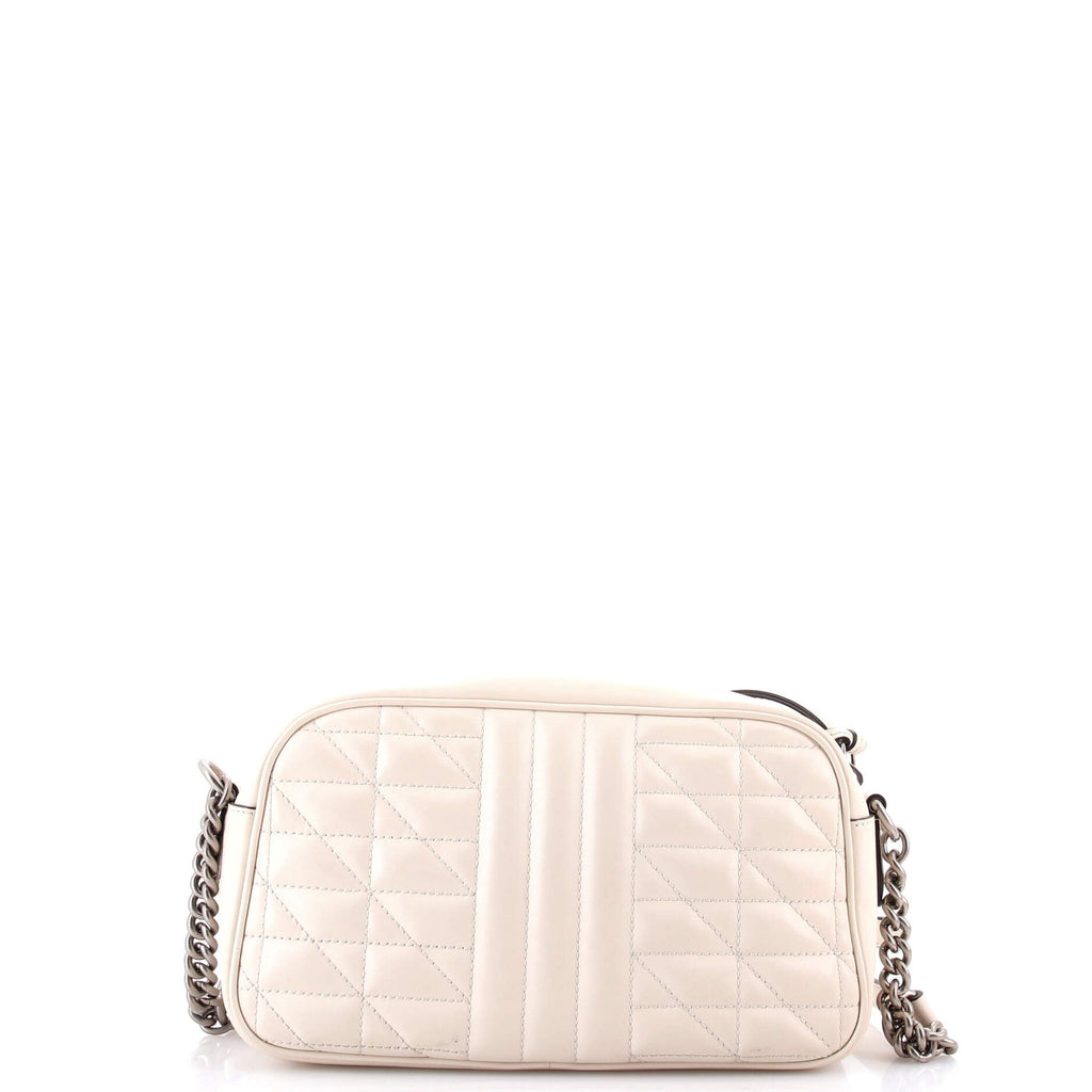 GG Marmont Shoulder Bag Mixed Matelasse Leather Small