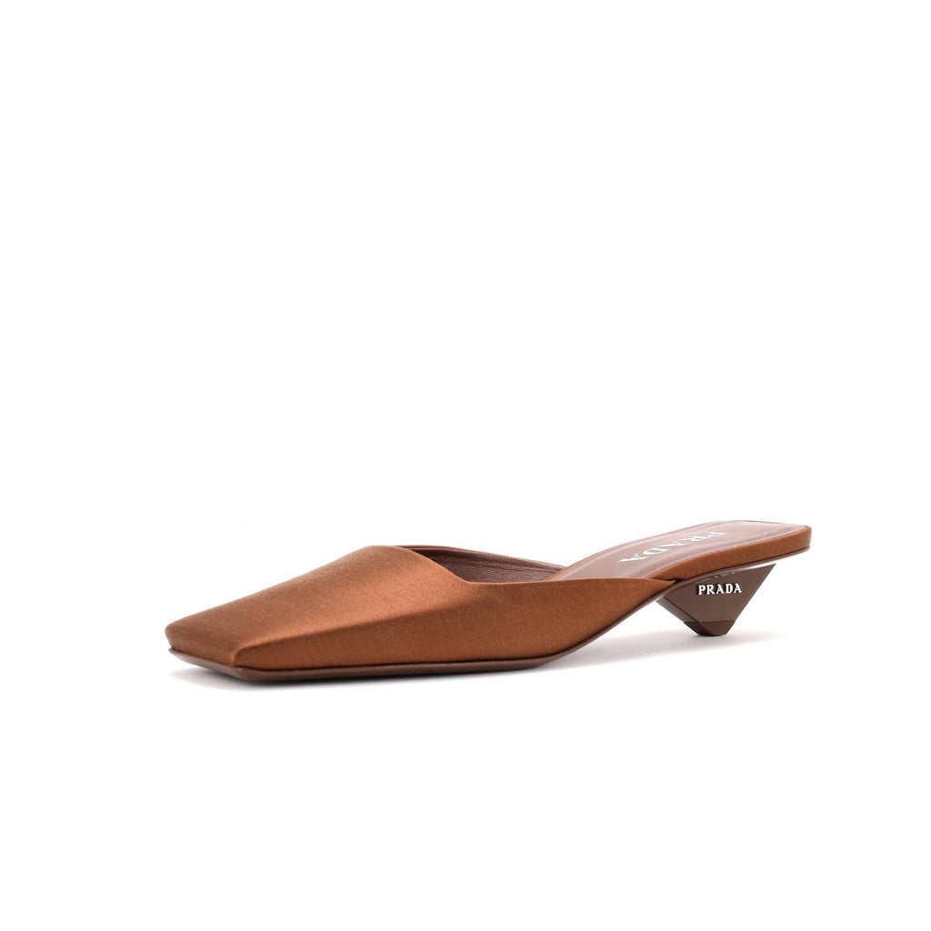 Women's Modellerie Heeled Mules Satin