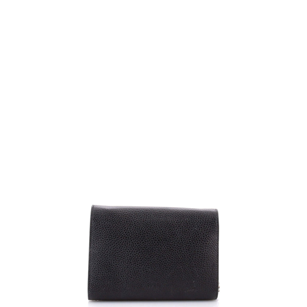 Dionysus Chain Wallet Leather with Embellished Detail Small
