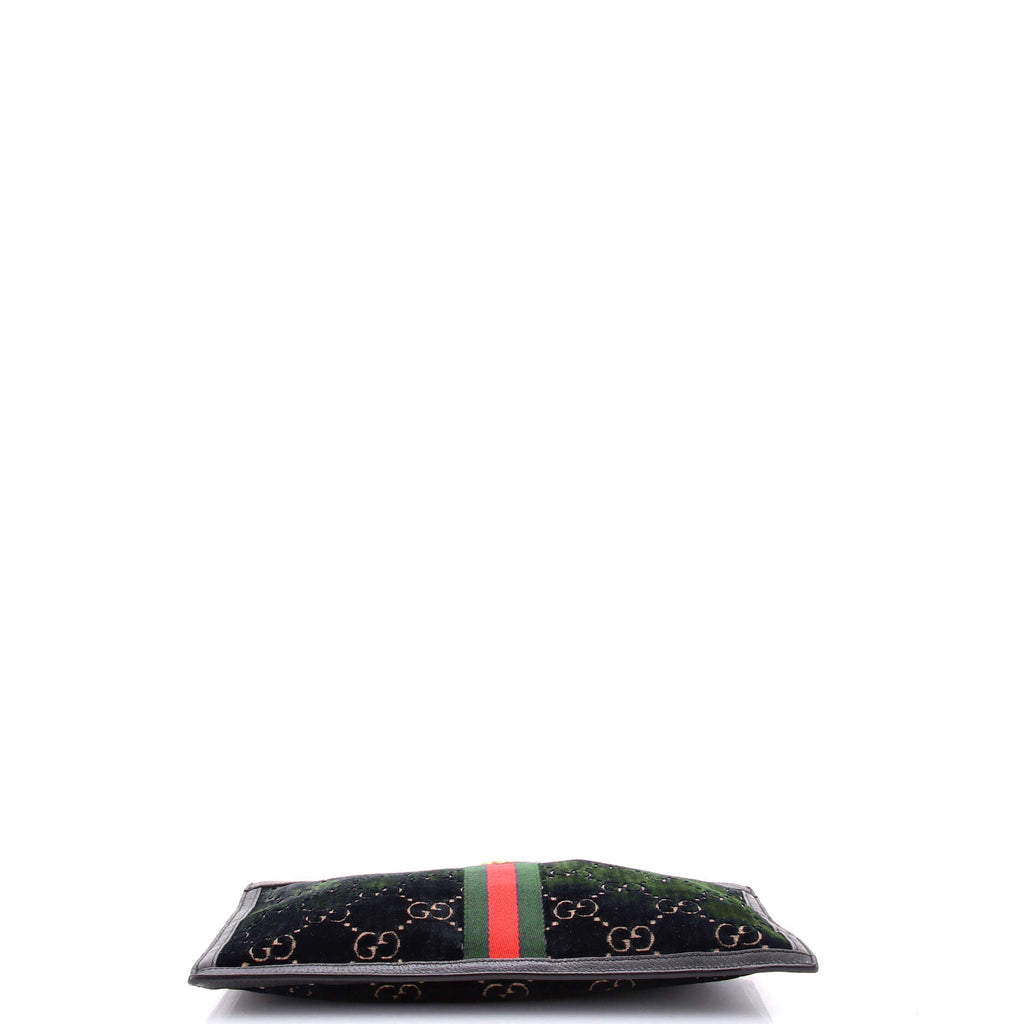 Ophidia Zip Pouch GG Velvet Large