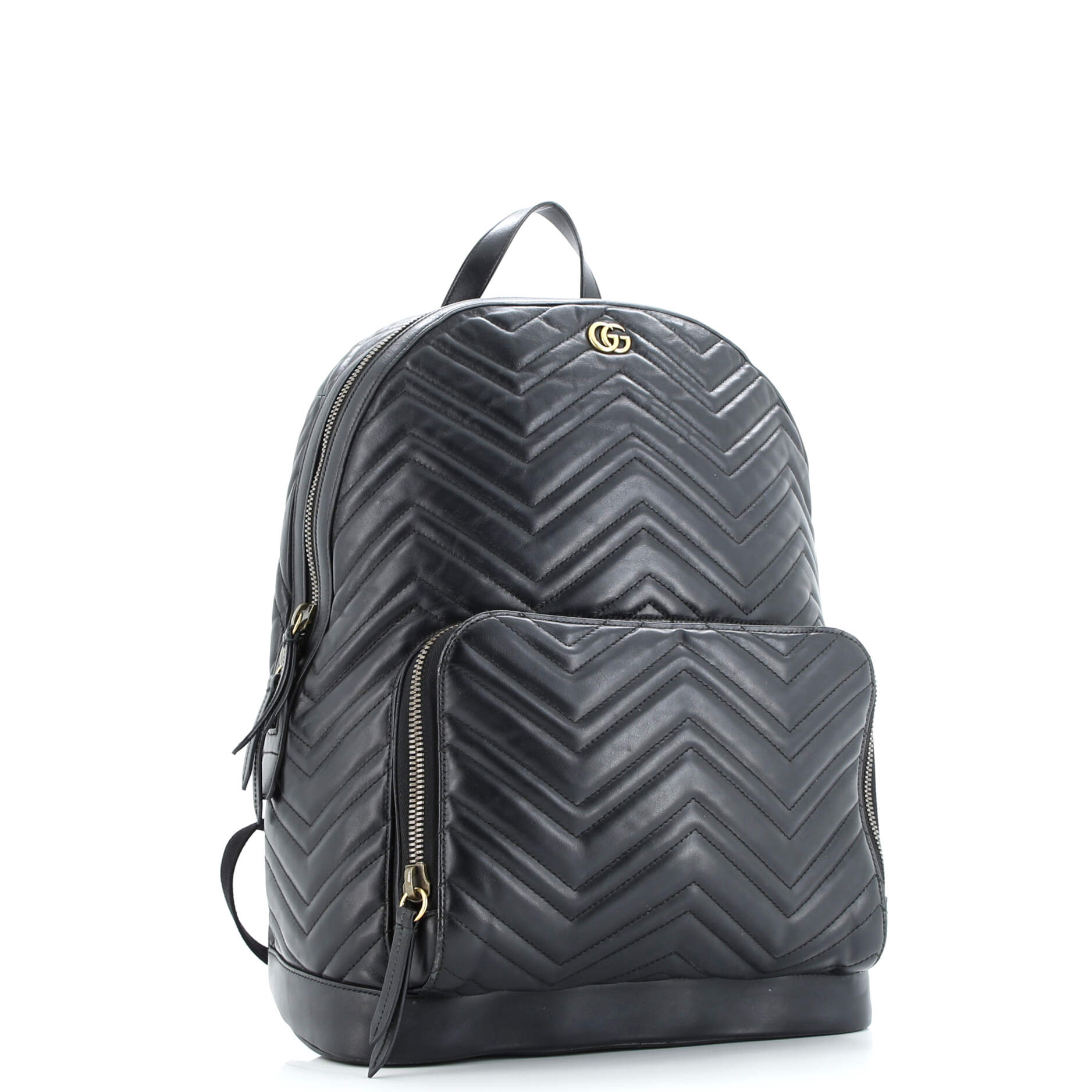 GG Marmont Pocket Backpack Matelasse Leather Medium